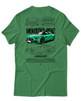 T-Shirt Αντρικό - AMG GT R - Color Thumbnail Πράσινο