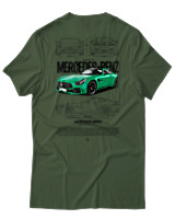 T-Shirt Αντρικό - AMG GT R - Color Thumbnail Κυπαρισσί