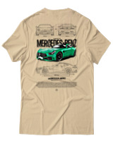 T-Shirt Αντρικό - AMG GT R - Color Thumbnail Μπεζ