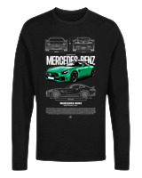 Μακρυμάνικο Μακό Αντρικό - AMG GT R - Color Thumbnail Μαύρο