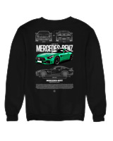 Φούτερ χωρίς κουκούλα Αντρικό - AMG GT R - Color Thumbnail Μαύρο
