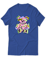 T-Shirt Αντρικό - Amore - Color Thumbnail Μπλε Ρουά