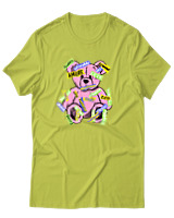 T-Shirt Αντρικό - Amore - Color Thumbnail Λαχανί