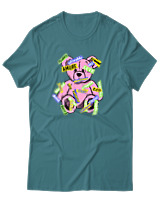 T-Shirt Αντρικό - Amore - Color Thumbnail Μπλε Πράσινο