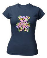 T-Shirt Στενή Γραμμή Γυναικείο - Amore - Color Thumbnail Σκούρο Μπλε