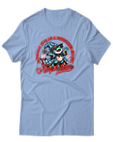 T-Shirt Αντρικό - Amphibian Magic - Color Thumbnail Γαλάζιο