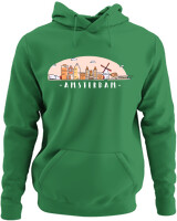 Φούτερ με κουκούλα - Amsterdam - Color Thumbnail Kelly Green