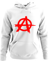 Φούτερ με κουκούλα - Anarchy - Color Thumbnail ΄Ασπρο