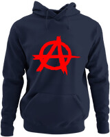 Φούτερ με κουκούλα - Anarchy - Color Thumbnail Navy Blue