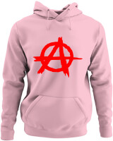 Φούτερ με κουκούλα - Anarchy - Color Thumbnail Pink