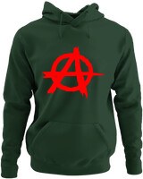 Φούτερ με κουκούλα - Anarchy - Color Thumbnail Κυπαρισσί