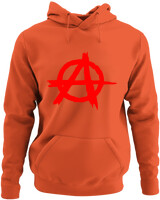 Φούτερ με κουκούλα - Anarchy - Color Thumbnail Orange