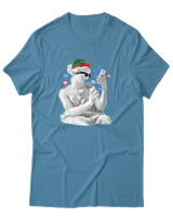 T-Shirt Αντρικό - Ancient Influencer - Color Thumbnail Τιρκουάζ