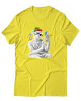 T-Shirt Αντρικό - Ancient Influencer - Color Thumbnail Κίτρινο