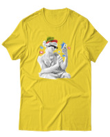 T-Shirt Αντρικό - Ancient Influencer - Color Thumbnail Χρυσό Κίτρινο