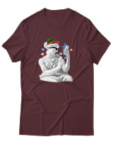 T-Shirt Αντρικό - Ancient Influencer - Color Thumbnail Μπορντό