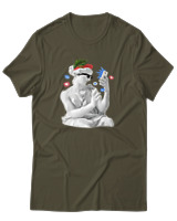 T-Shirt Αντρικό - Ancient Influencer - Color Thumbnail Χακί