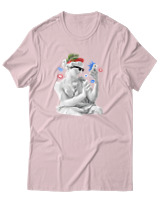T-Shirt Αντρικό - Ancient Influencer - Color Thumbnail Απαλό Ροζ