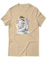 T-Shirt Αντρικό - Ancient Influencer - Color Thumbnail Μπεζ