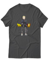 T-Shirt Αντρικό - Android 18 - Color Thumbnail Ανθρακί