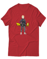 T-Shirt Αντρικό - Android 18 - Color Thumbnail Κόκκινο
