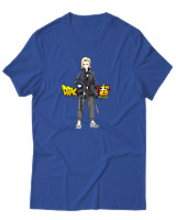T-Shirt Αντρικό - Android 18 - Color Thumbnail Μπλε Ρουά