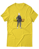 T-Shirt Αντρικό - Android 18 - Color Thumbnail Χρυσό Κίτρινο