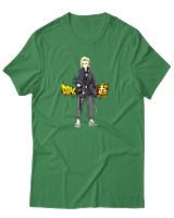 T-Shirt Αντρικό - Android 18 - Color Thumbnail Πράσινο
