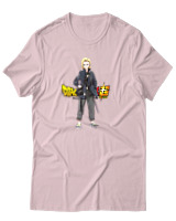 T-Shirt Αντρικό - Android 18 - Color Thumbnail Απαλό Ροζ