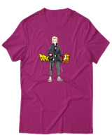 T-Shirt Αντρικό - Android 18 - Color Thumbnail Φουξια