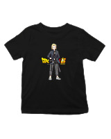 T-Shirt  Παιδικό - Android 18 - Color Thumbnail Μαύρο
