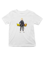 T-Shirt  Παιδικό - Android 18 - Color Thumbnail 'Ασπρο