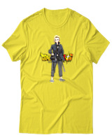 T-Shirt  Γυναικείο - Android 18 - Color Thumbnail Κίτρινο