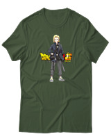 T-Shirt  Γυναικείο - Android 18 - Color Thumbnail Κυπαρισσί