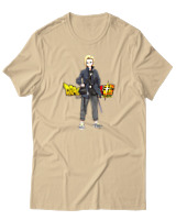 T-Shirt  Γυναικείο - Android 18 - Color Thumbnail Μπέζ