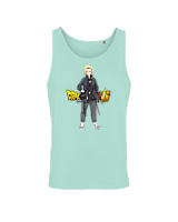 Αμάνικο Μπλουζάκι Αντρικό - Android 18 - Color Thumbnail Arctic Blue