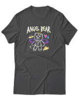 T-Shirt Αντρικό - Angel Bear - Color Thumbnail Ανθρακί
