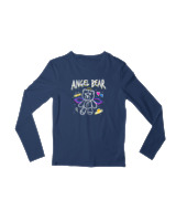 Μακρυμάνικο Μακό Παιδικό - Angel Bear - Color Thumbnail Σκούρο Μπλε
