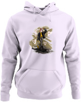 Φούτερ με κουκούλα - Angel On Street Mode - Color Thumbnail Lilac