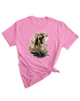 T-Shirt Woman Fashion Γυναικείο - Angel On Street Mode - Color Thumbnail PINK