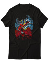 T-Shirt Αντρικό - Angel Vs Demonio - Color Thumbnail Μαύρο