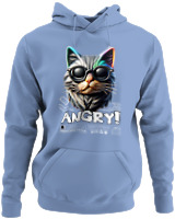 Φούτερ με κουκούλα - Angry - Color Thumbnail Blue Carolina