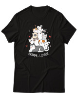T-Shirt Αντρικό - Animal Lover - Color Thumbnail Μαύρο