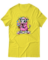 T-Shirt Αντρικό - Anxious - Color Thumbnail Κίτρινο