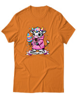 T-Shirt Αντρικό - Anxious - Color Thumbnail Πορτοκαλί