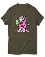T-Shirt Αντρικό - Anxious - Color Thumbnail Χακί
