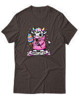 T-Shirt Αντρικό - Anxious - Color Thumbnail Καφέ