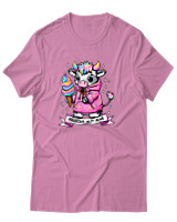 T-Shirt Αντρικό - Anxious - Color Thumbnail Ροζ