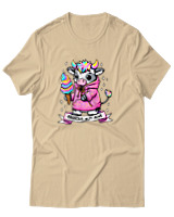 T-Shirt Αντρικό - Anxious - Color Thumbnail Μπεζ