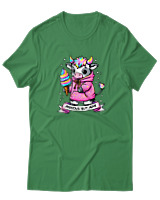 T-Shirt  Γυναικείο - Anxious - Color Thumbnail Πράσινο